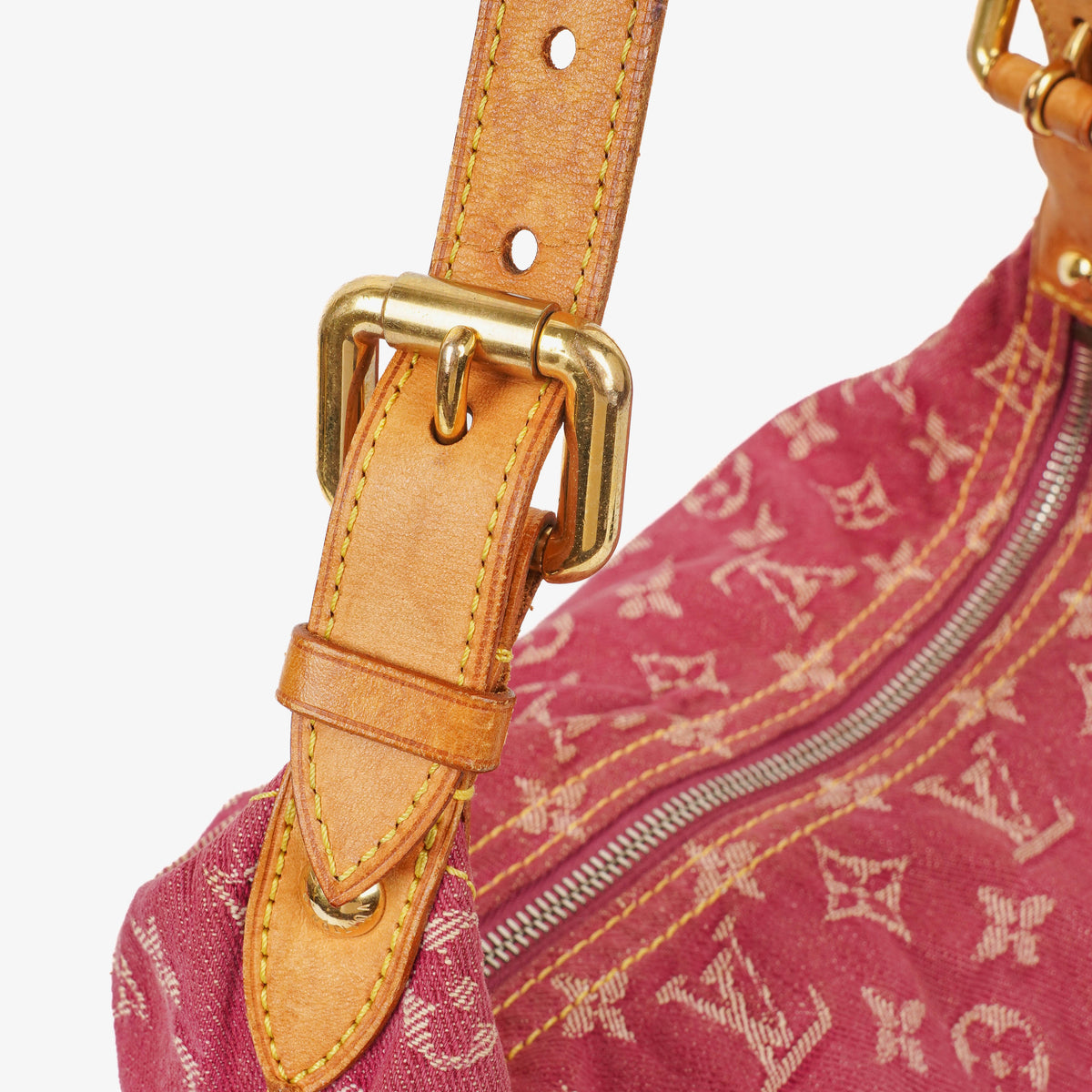 Louis Vuitton Baggy GM Monogram Denim Shoulder Bag