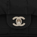 Chanel Black Sport Line Chocolate Bar Single Flap Bag