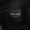 Prada Dark Green Leather Hobo Bag