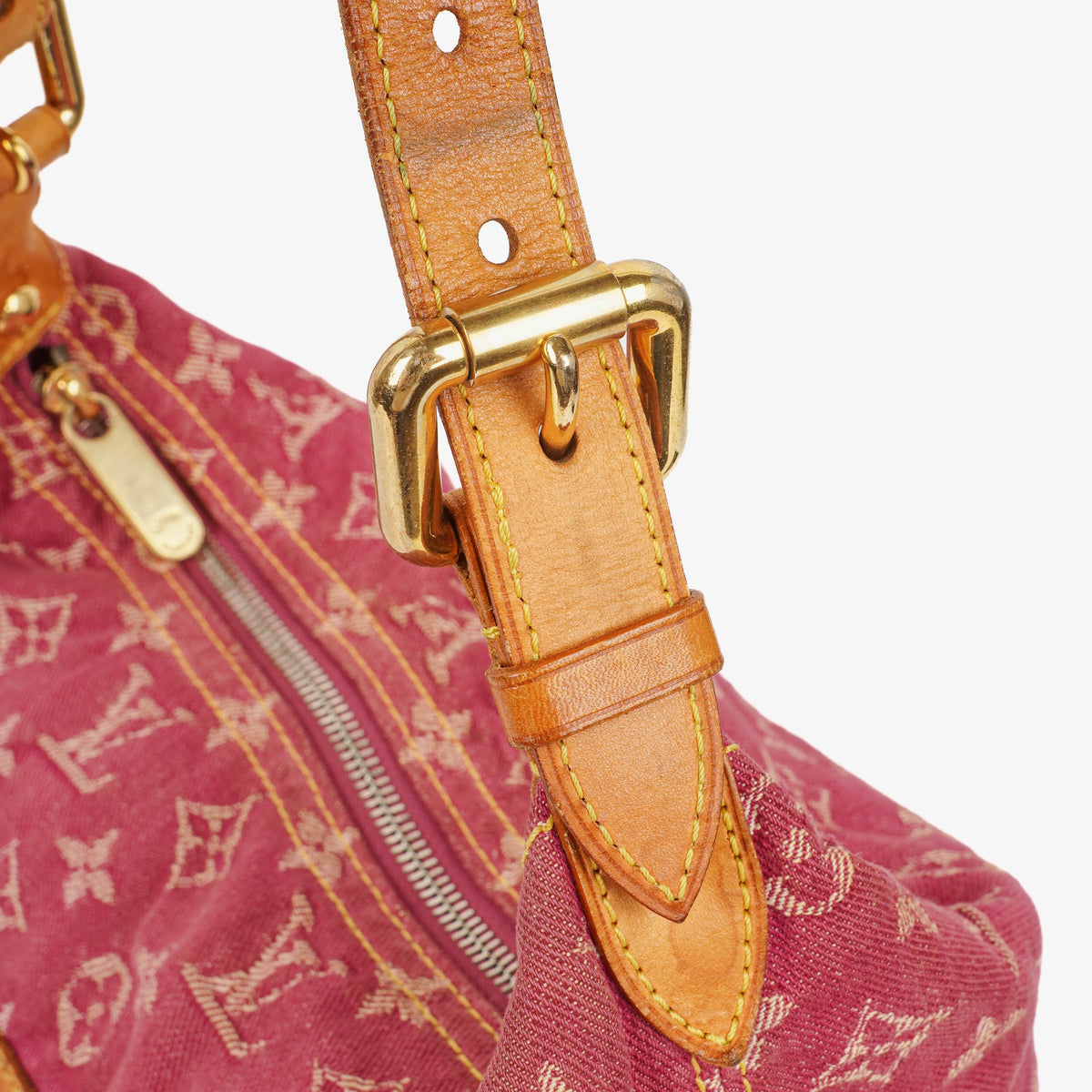 Louis Vuitton Baggy GM Monogram Denim Shoulder Bag