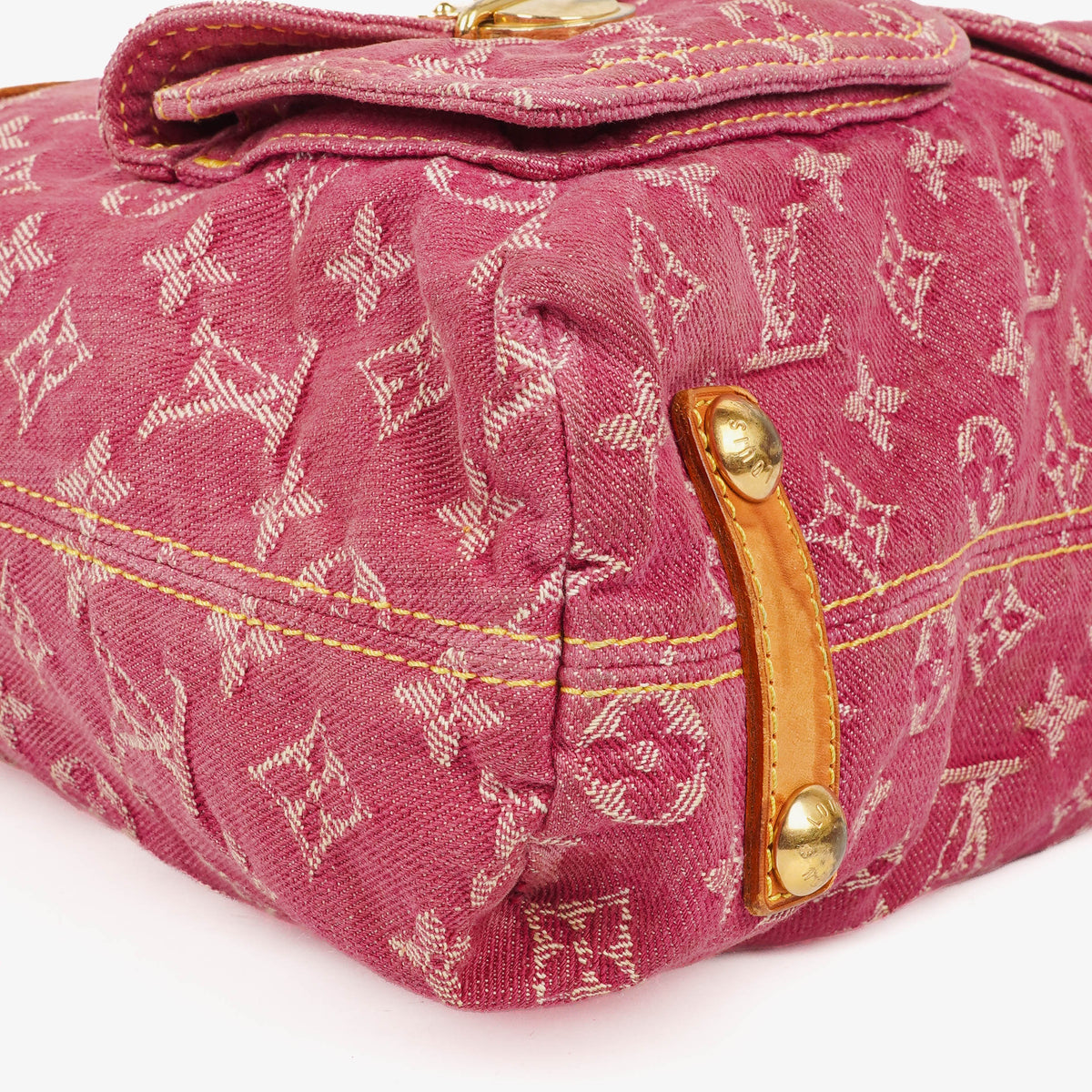 Louis Vuitton Baggy GM Monogram Denim Shoulder Bag