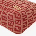 Fendi Zucchino Rosso Shoulder Bag