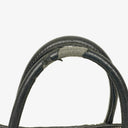 Miu Miu Matelasse Black Leather Tote Bag