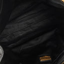 Miu Miu Vitello Black Caribu Leather Tote Bag&nbsp;
