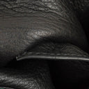 Prada Dark Green Leather Hobo Bag