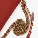 Chanel Boy Red Flap Leather Bag