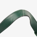 Prada Dark Green Leather Hobo Bag