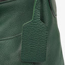 Prada Dark Green Leather Hobo Bag