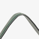 Prada Dark Green Leather Hobo Bag