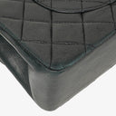 Chanel Vintage Classic Medium Double Flap Bag in Quilted Black Lambskin with 24-karat Gold-Plated Hardware