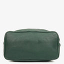 Prada Dark Green Leather Hobo Bag