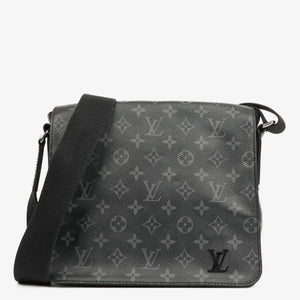 Louis Vuitton District PM Monogram Eclipse Messenger Bag