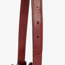 Cartier Bucket Drawstring Burgundy Leather Bag