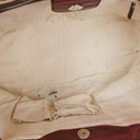 Gucci Bamboo Top Handle Burgundy Lerahter Tote Bag