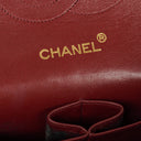 Chanel Vintage Classic Medium Double Flap Bag in Quilted Black Lambskin with 24-karat Gold-Plated Hardware