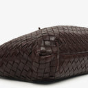 Bottega Veneta Intrecciato Brown Capri Tote Bag