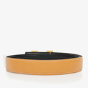 Hermes 30mm Leather Reversible Tan H Belt Size 70