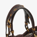 Bottega Veneta Intrecciato Brown Capri Tote Bag