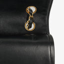 Chanel Vintage Classic Medium Double Flap Bag in Quilted Black Lambskin with 24-karat Gold-Plated Hardware