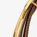 Hermes 30mm Leather Reversible Tan H Belt Size 70