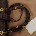 Bottega Veneta Intrecciato Brown Capri Tote Bag