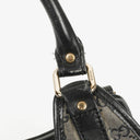 Gucci Jackie Bardot Crystal GG Canvas Shoulder Bag&nbsp;