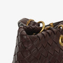 Bottega Veneta Intrecciato Brown Capri Tote Bag