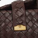 Bottega Veneta Intrecciato Brown Capri Tote Bag