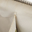 Chanel Silver Metallic Grained Calfskin Casual Rock Waist Bag