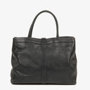 Chanel CC Black Leather Tote Bag