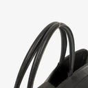 Chanel CC Black Leather Tote Bag