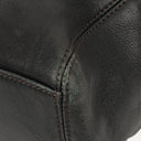 Chanel CC Black Leather Tote Bag
