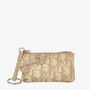Christian Dior Romantique Trotter Monogram Key Chain