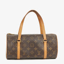 Louis Vuitton Papillon 25 Vintage Monogram Canvas Handbag