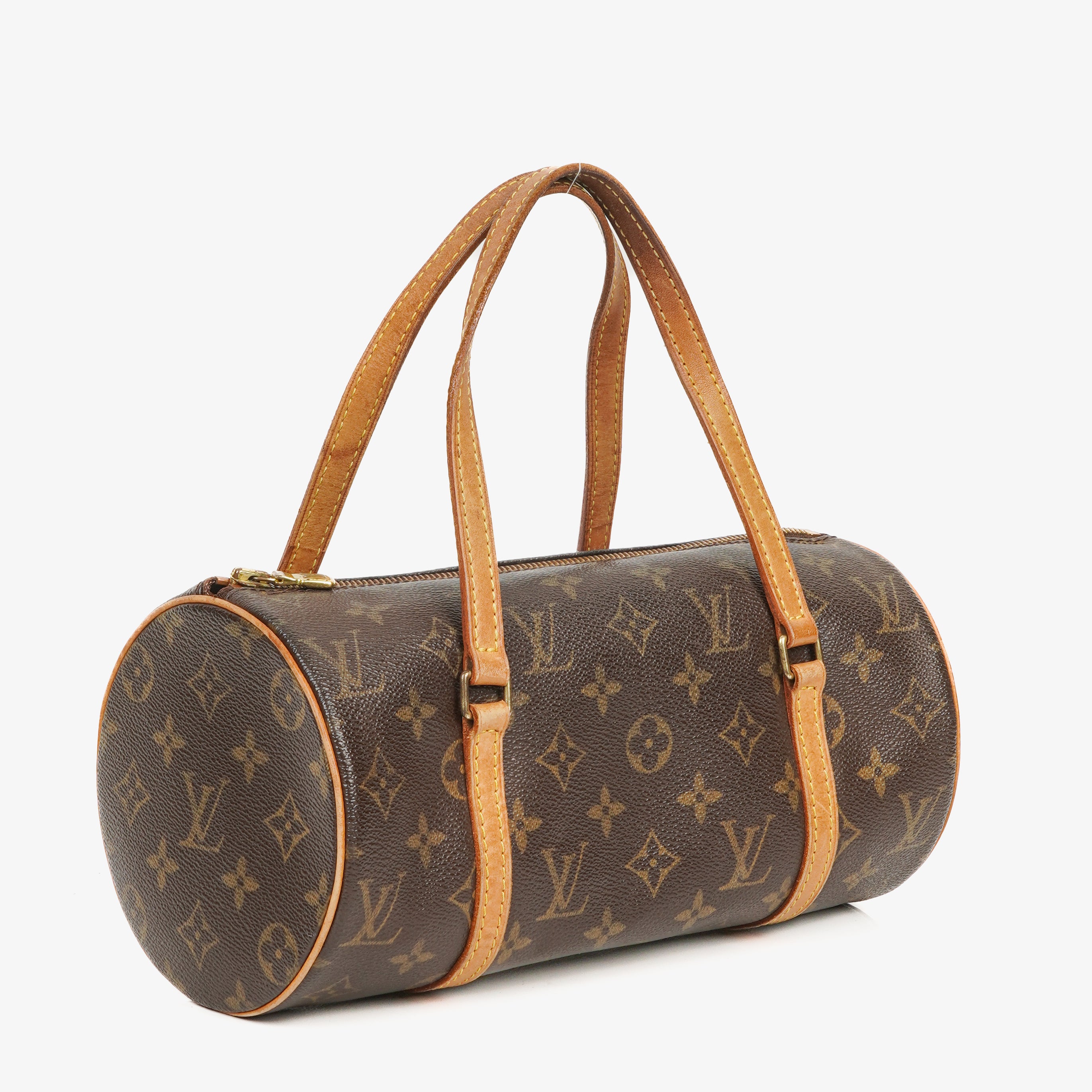 Louis Vuitton Papillon 25 Vintage Monogram Canvas Handbag