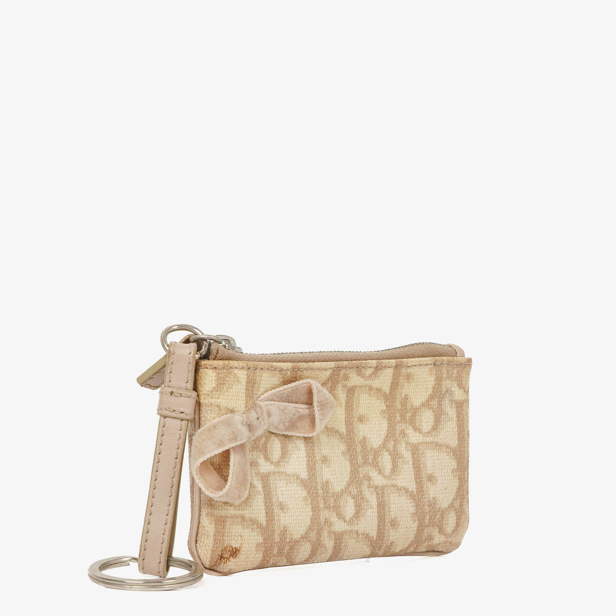 Christian Dior Romantique Trotter Monogram Key Chain