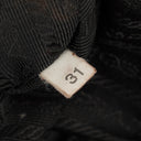 Prada Balck Nylon Satchel Tessuto Bow Shoulder Bag