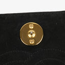 Chanel Classic Full Flap Bag Black Quilted Suede