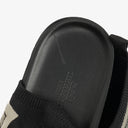 Hermes Men's Addict Knit Fabric with Leather Sneakers