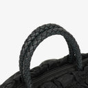 Prada Balck Nylon Satchel Tessuto Bow Shoulder Bag