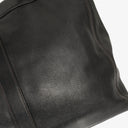Chanel CC Black Leather Tote Bag
