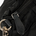 Prada Balck Nylon Satchel Tessuto Bow Shoulder Bag