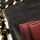 Chanel Classic Full Flap Bag Black Quilted Suede