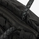 Prada Balck Nylon Satchel Tessuto Bow Shoulder Bag