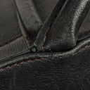 Chanel CC Black Leather Tote Bag