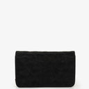 Chanel Classic Full Flap Bag Black Quilted Suede
