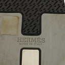 Hermes Men's Addict Knit Fabric with Leather Sneakers