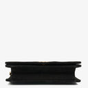 Chanel Classic Full Flap Bag Black Quilted Suede