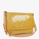 Louis Vuitton Thompson Street Yellow Monogram Vernis Leather Shoulder Bag