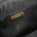 Miu Miu Matelasse Black Leather Shoulder Bag